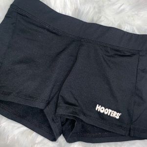 Black Hooter Shorts